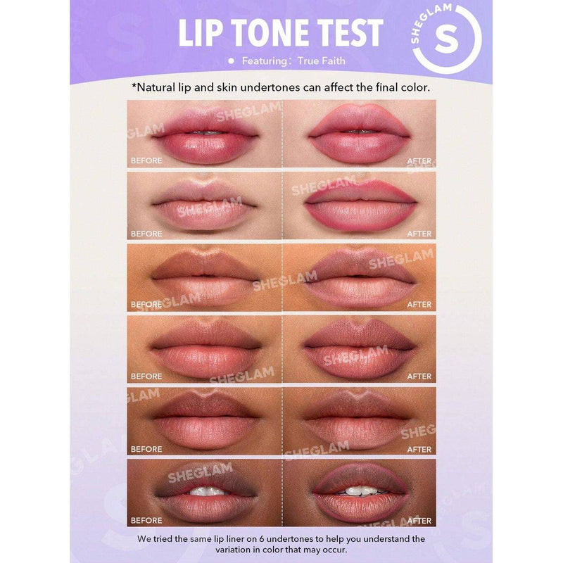 Sheglam So Lippy Lip Liner Misty Rose 0.25g