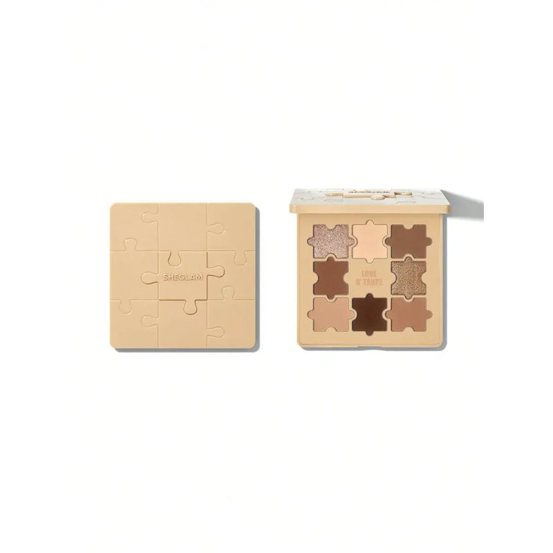 Sheglam Jazy Jigsaw Eyeshadow Palette Love N' Taupe 8g