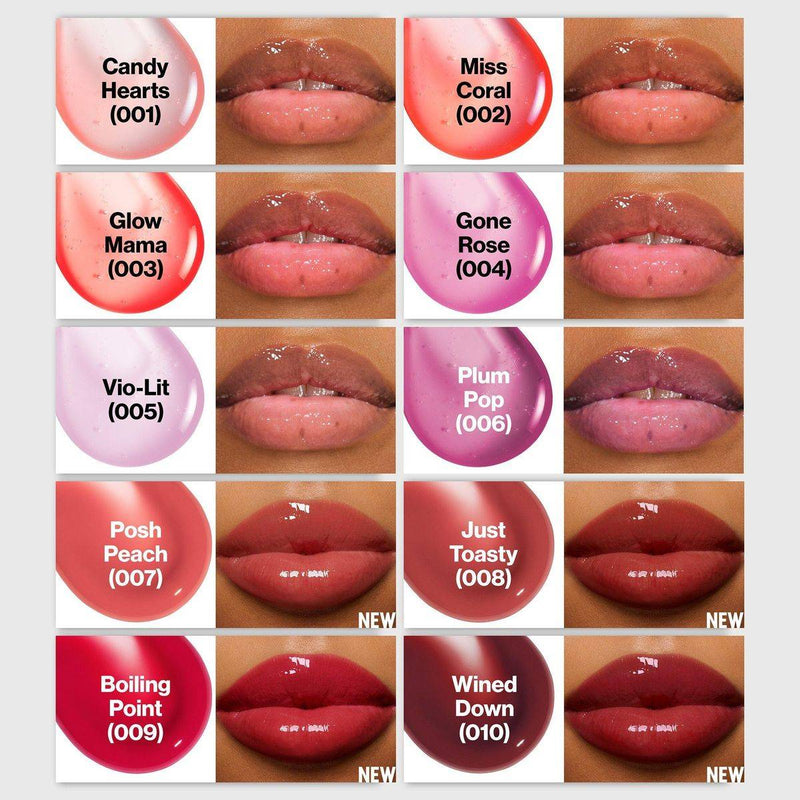 Revlon Super Lustrous Glimmer Lip Oil 001 Candy Hearts 3.8ml