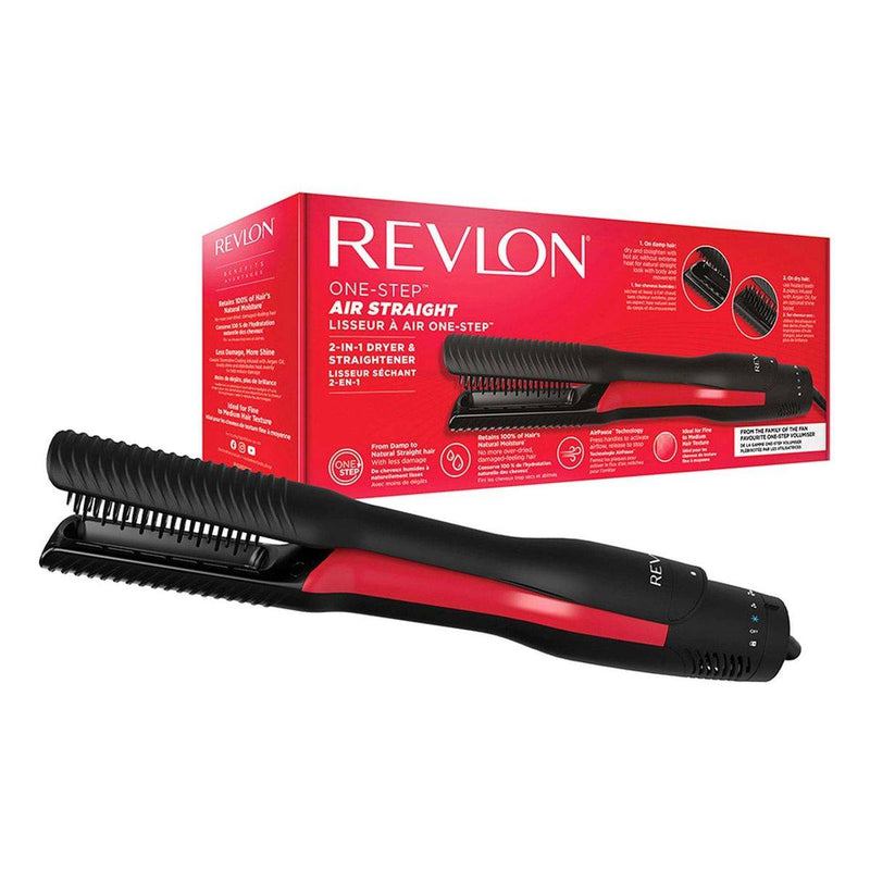 Revlon One Step Air Straight 2 In 1 Dryer & Straightener RVDR5330ARB