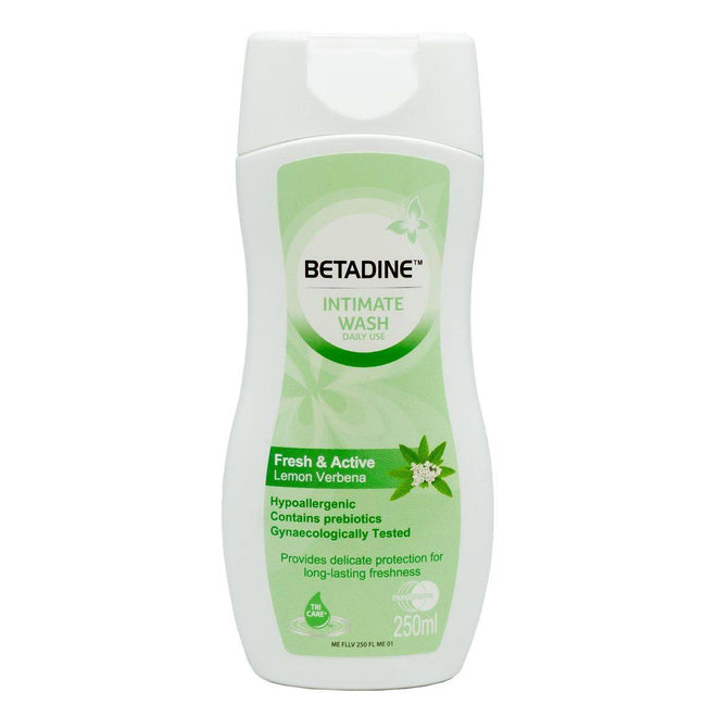 Betadine Intimate Wash Fresh & Active with Lemon Verbena 250ml