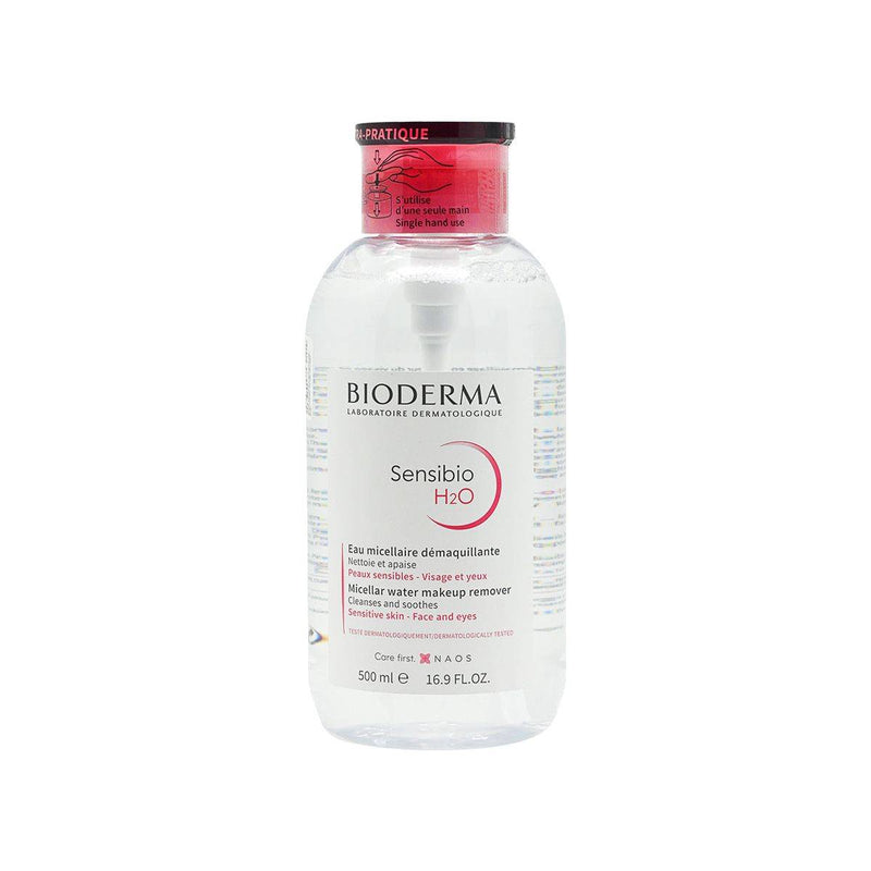Bioderma Sensibio H2O Micellar Water Pump 500ml B1G1 OFFER
