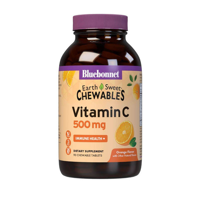 Bluebonnet Vitamin C 500mg 90 Chewable Tablets