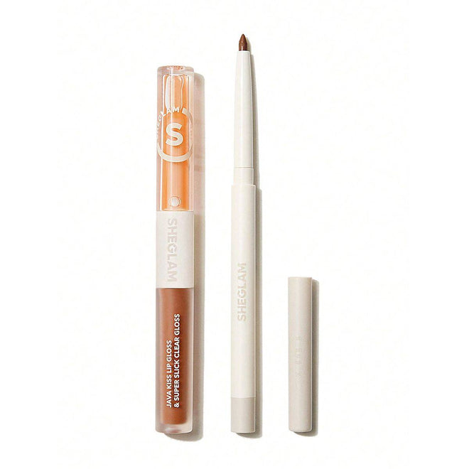 Sheglam Soft 90'S Glam Lip Liner And Lip Duo Set Moody Taupe
