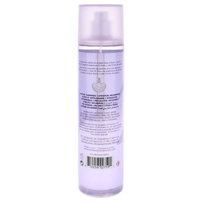 Ariana Grande Thank U Next 2.0 Body Mist 236ml