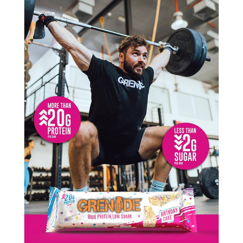 Grenade Protein Bar Birthday Cake 60g
