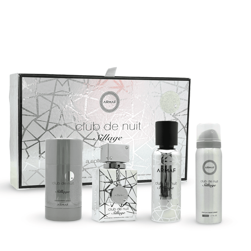 Armaf Club De Nuit Sillage (U) EDP 30ml + Deo 75g + Body Spray 50ml + Hair Mist 55ml Gift Set