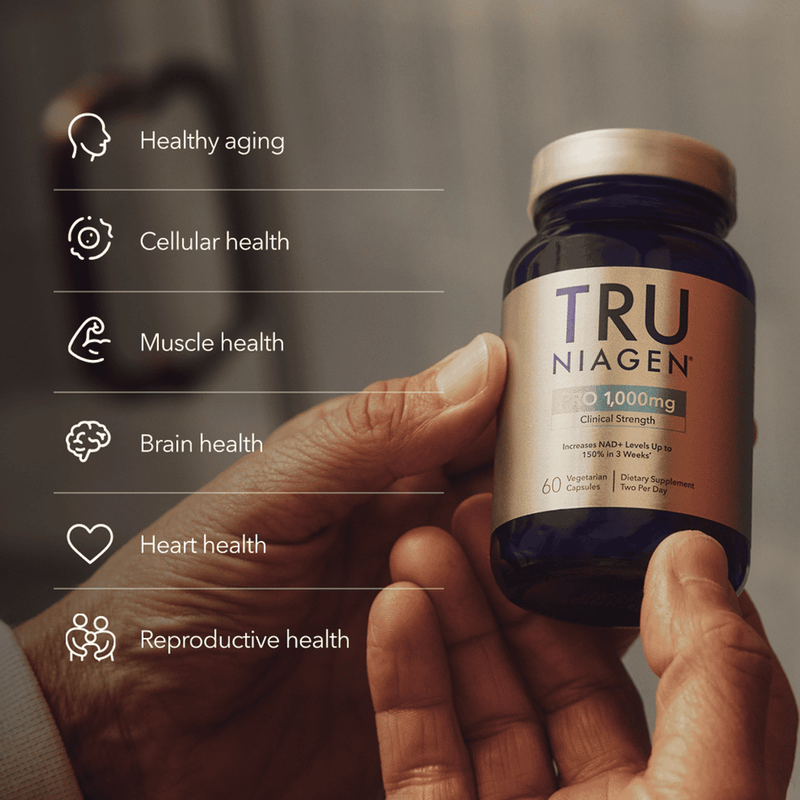 Tru Niagen NAD+ Booster 1000mg 60 Capsules