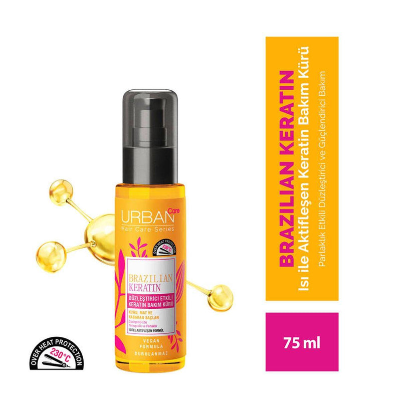 Urban Care Brazilian Keratin Hair Treatment Serum 75ml