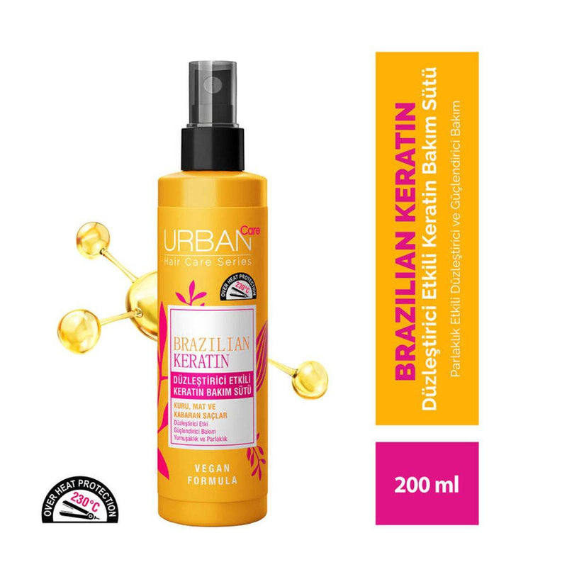 Urban Care Brazilian Keratin Hair Treatment Milk 200ml