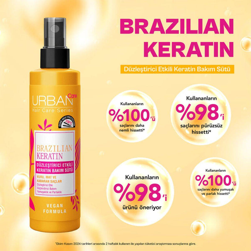 Urban Care Brazilian Keratin Hair Treatment Milk 200ml