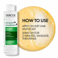 Vichy Dercos Anti-Dandruff DS Shampoo For Normal To Oily Hair Refill 390ml