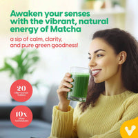 Valeo Japanese Matcha Green Tea 20 Effervescent Tablets
