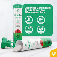 Valeo Japanese Matcha Green Tea 20 Effervescent Tablets