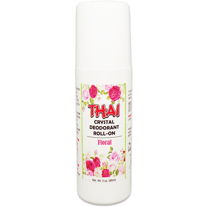 Thai Crystal Deodorant Roll On Floral 90ml