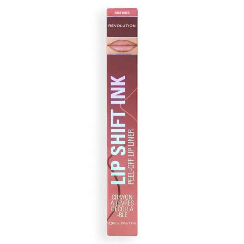 Revolution Makeup Lip Shift Ink Peel Off Lip Liner Rose Inked 1.8ml
