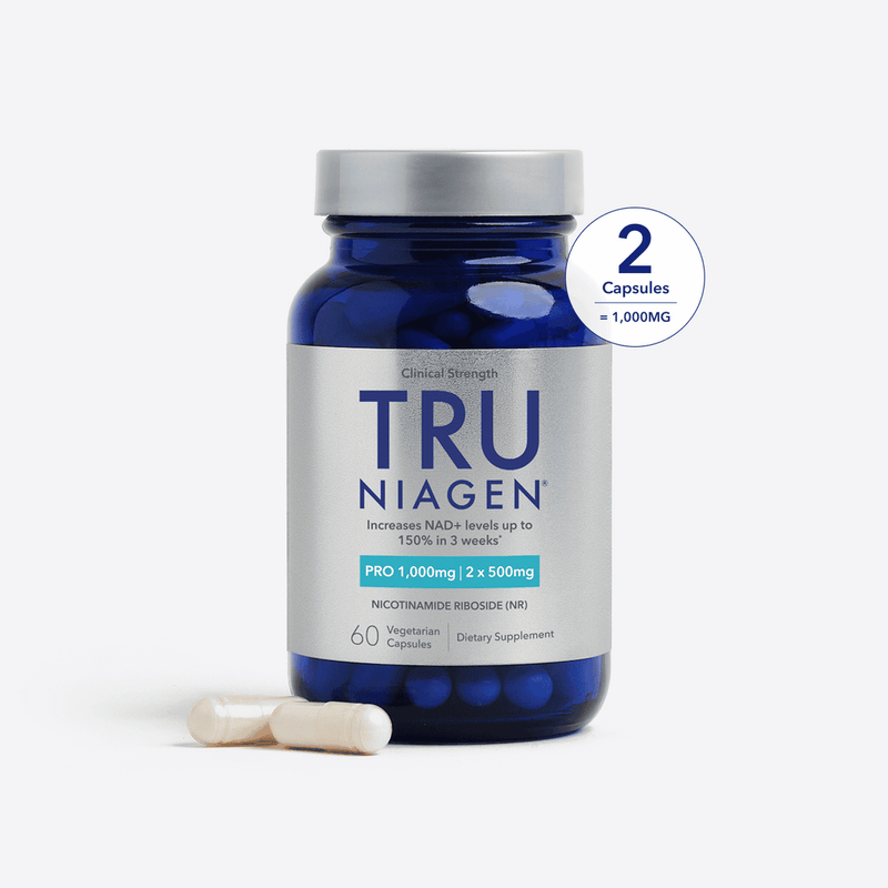 Tru Niagen NAD+ Booster 1000mg 60 Capsules