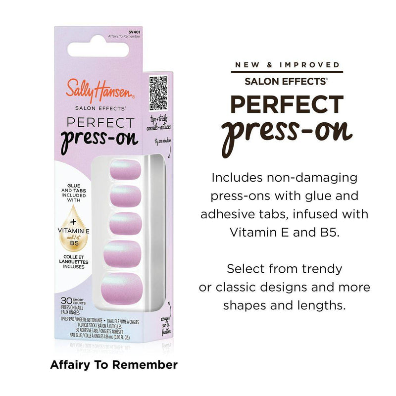 Sally Hansen Salon Effects Perfect Press-On Nails SV401 Affairy To Remember