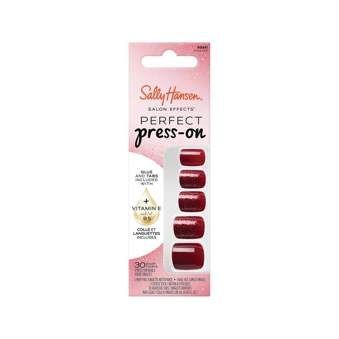 Sally Hansen Salon Effects Perfect Press-On Nails SQ241 Infra Red