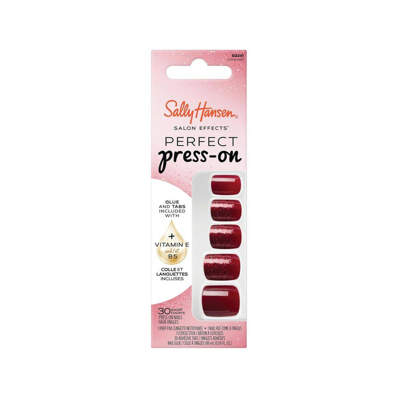 Sally Hansen Salon Effects Perfect Press-On Nails SQ241 Infra Red