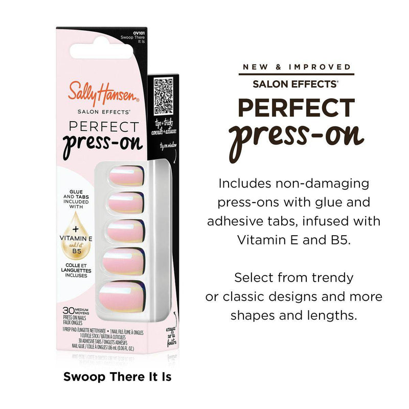 Sally Hansen Salon Effects Perfect Press-On Nails OV101 Swoop There It I