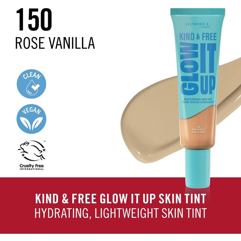 Rimmel Kind & Free Glow It Up 150 Rose Vanilla 30ml