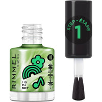 Rimmel Spotify Collection Super Gel Nail Polish Pastel Green 12ml