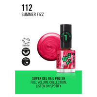 Rimmel Spotify Collection Super Gel Nail Polish Pink Chrome 12ml