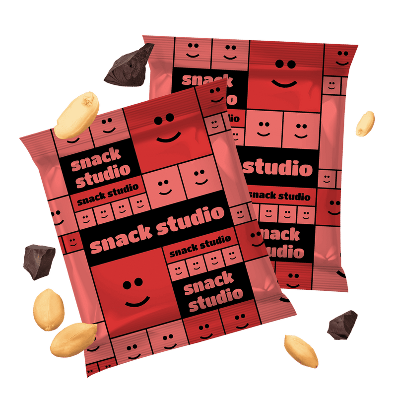 Snack Studio Cookie Squares Peanut Choco Chip Cookie 40g