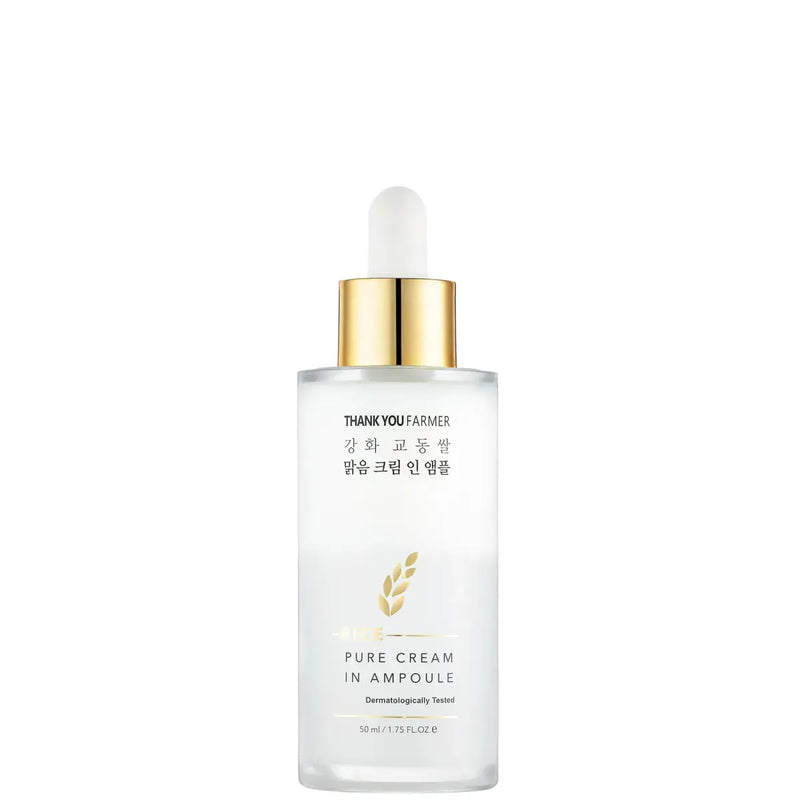 Thank You Farmer Rice Pure Cream In Ampoule 50ml