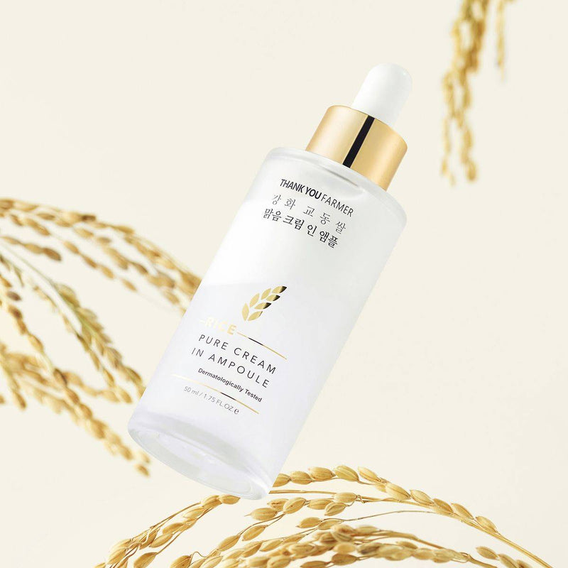 Thank You Farmer Rice Pure Cream In Ampoule 50ml