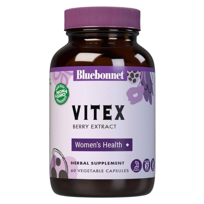 Bluebonnet Vitex Berry Extract 60 Capsules