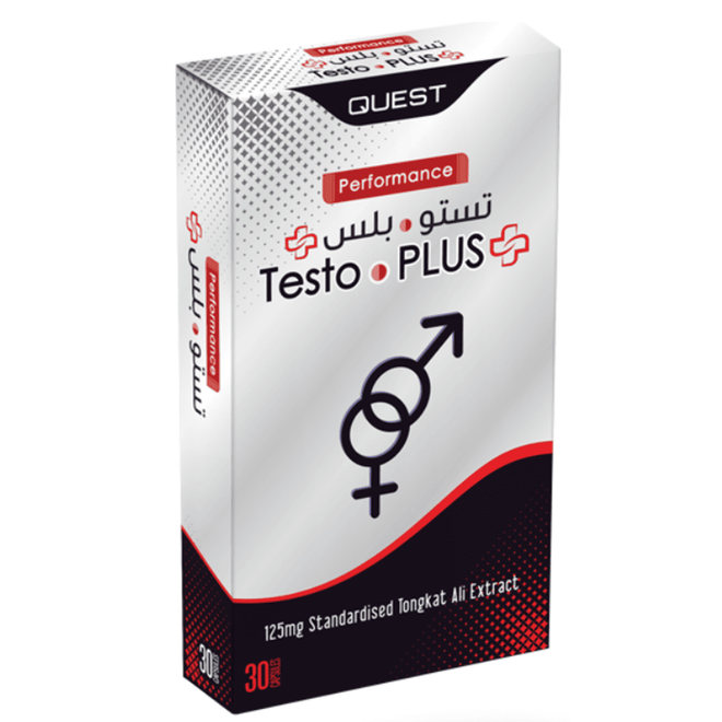 Quest Testo Plus 125mg 30 Capsules