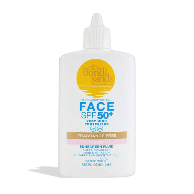 Bondi Sands Face Mist SPF50+ Fragrance Free Tinted 50ml