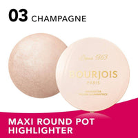 Bourjois Maxi Round Pot Highlighter 003 Champagne 7g