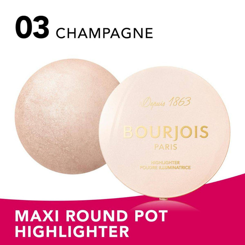 Bourjois Maxi Round Pot Highlighter 003 Champagne 7g