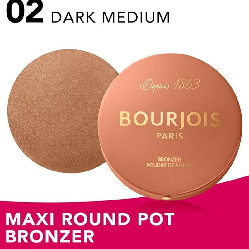 Bourjois Maxi Round Pot Bronzer 002 Medium Dark 7g