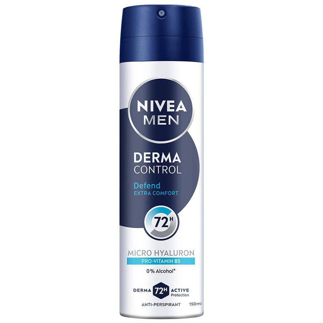 Nivea Men Deodorant Spray Derma Control Defend 150ml