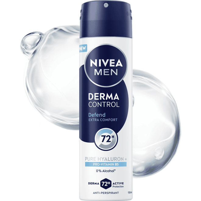 Nivea Men Deodorant Spray Derma Control Defend Clear 150ml