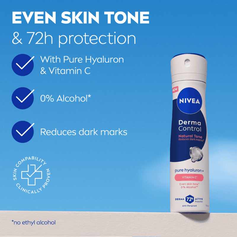 Nivea Deodorant Spray Derma Natural Tone 150ml