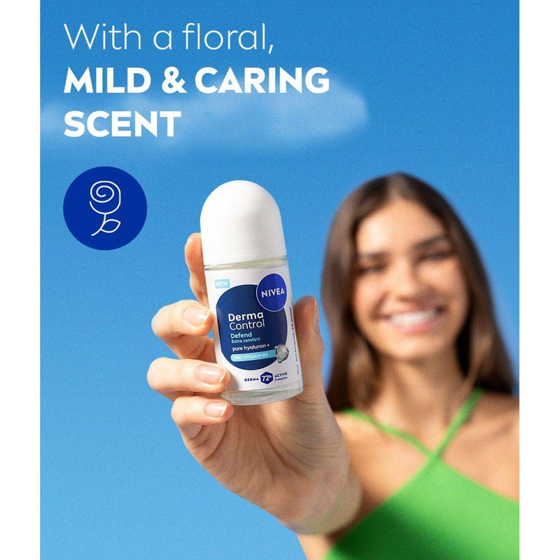 Nivea Deodorant Roll On Derma Control Defend 50ml