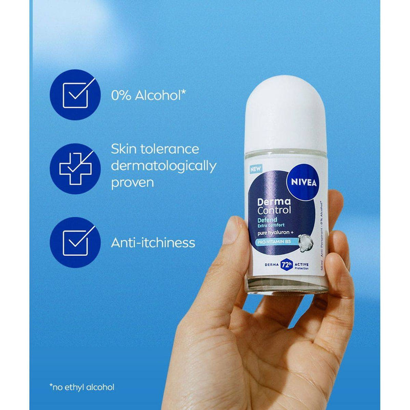 Nivea Deodorant Roll On Derma Control Defend 50ml