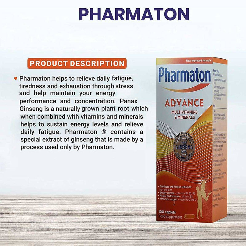 Pharmaton 100 Tablets