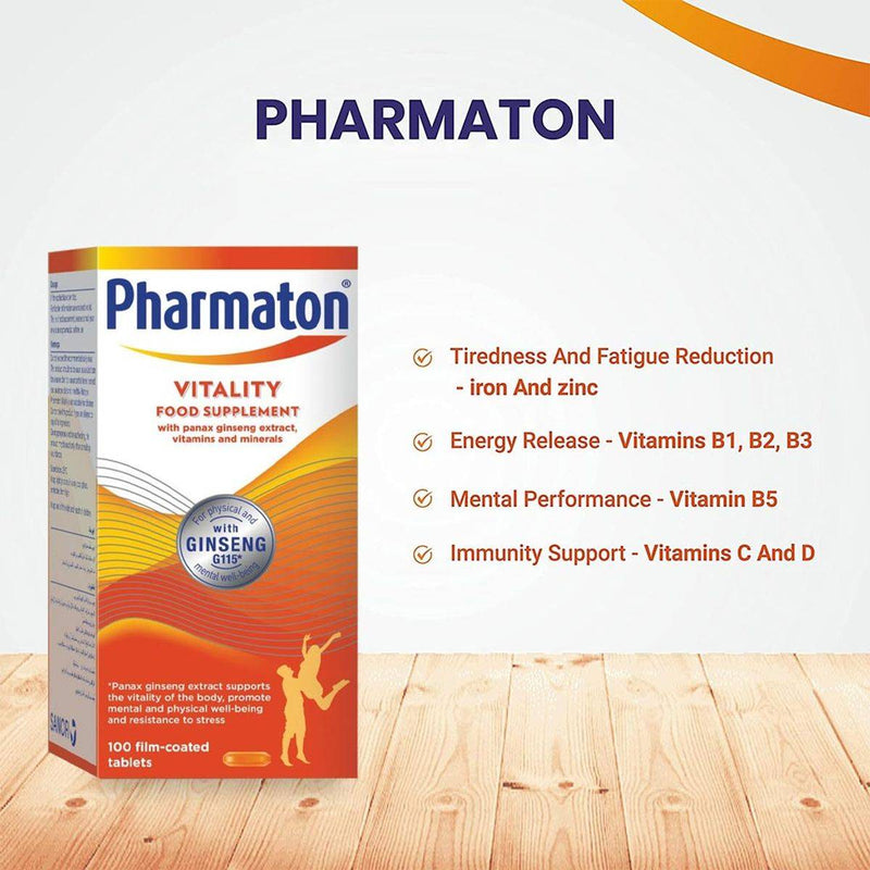 Pharmaton 100 Tablets
