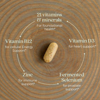 New Chapter One Daily Every Mans 18+ Multivitamin 30 Tablets