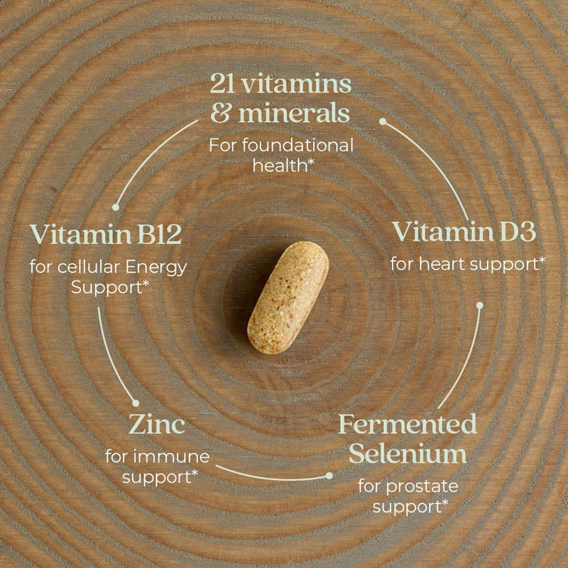 New Chapter One Daily Every Mans 18+ Multivitamin 30 Tablets