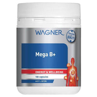 Wagner Vitamins Mega B+ 100 Capsules