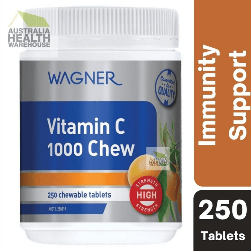 Wagner Vitamins Vitamin C 1,000 250 Chewable Tablets