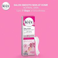 Veet Hair Removal Cream Silky Fresh Legs & Body For Normal Skin 200g