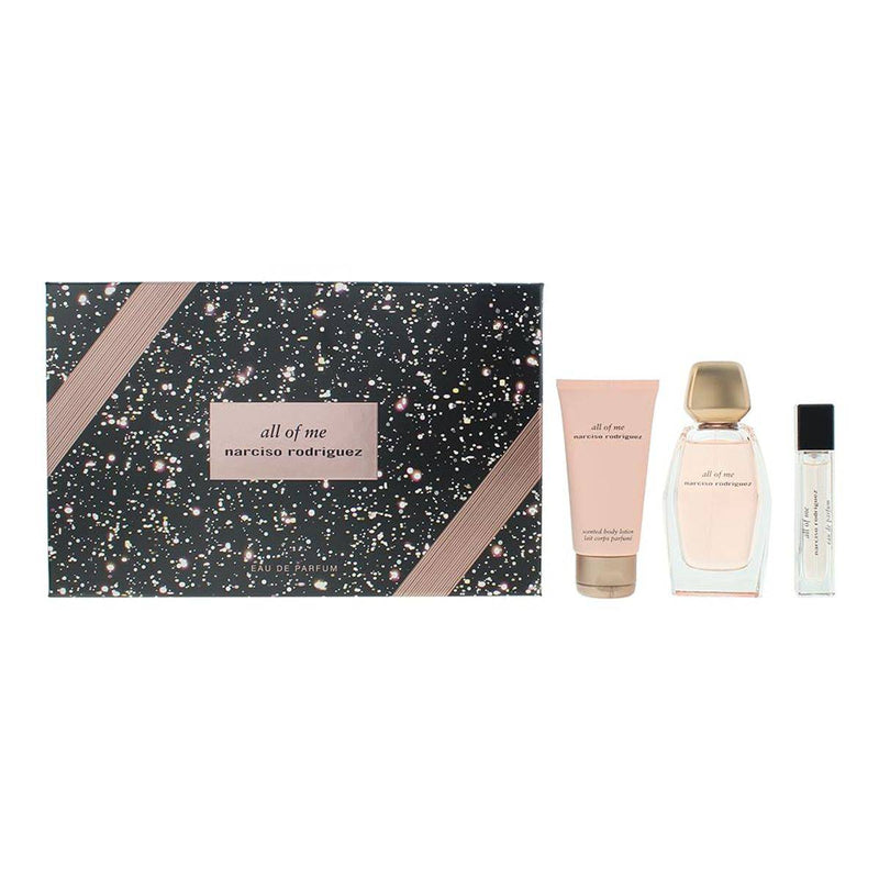 Narciso Rodriguez All Of Me (W) EDP 90ml + EDP 10ml Purse Spray + Scented Body Lotion 50ml Gift Set